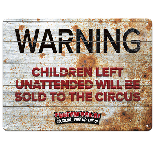 Vuur&Rook Circus Mancave Sign - Limited Edition