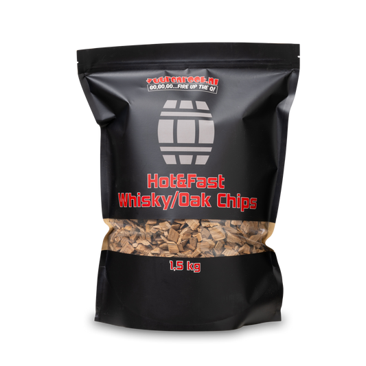Vuur&Rook Hot&Fast Whisky / Eiken Chips 1,5 kg