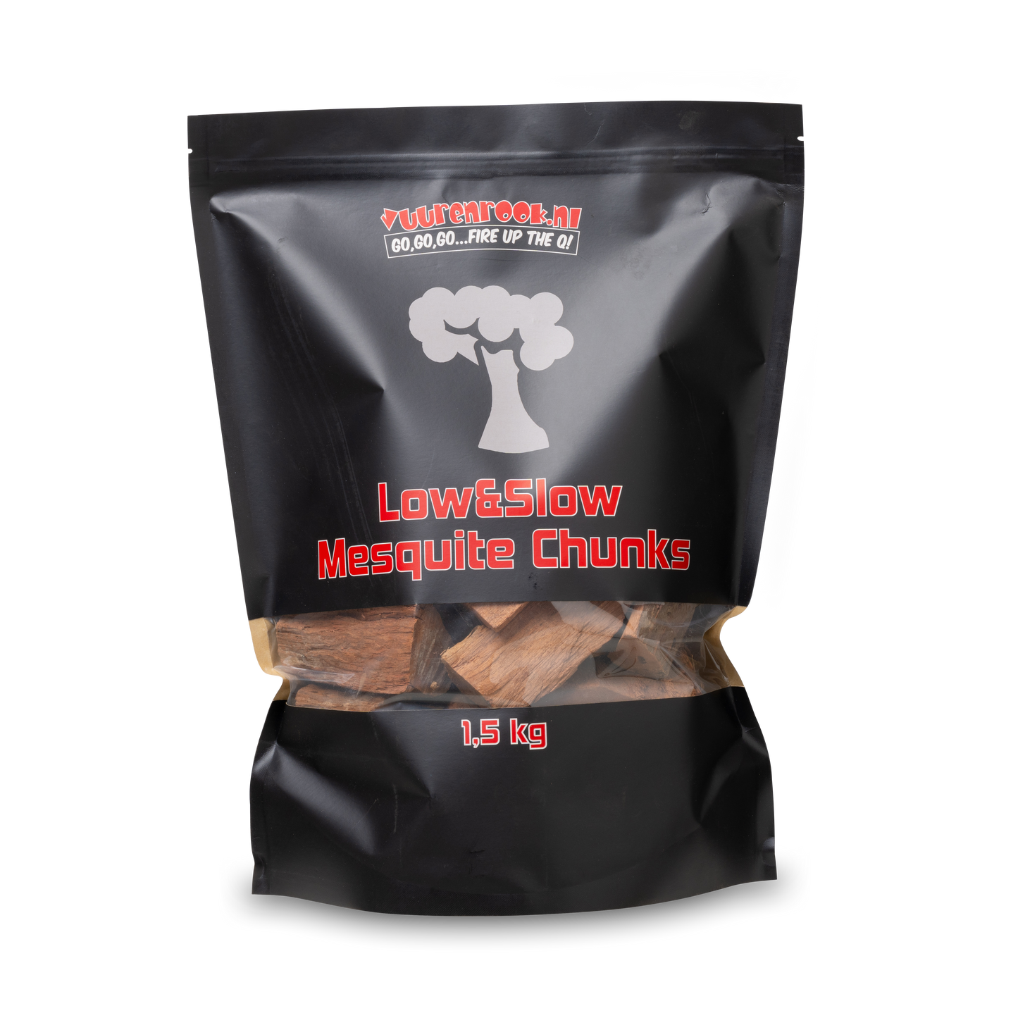 Vuur&Rook Low&Slow Mesquite Chunks 1,5 kg