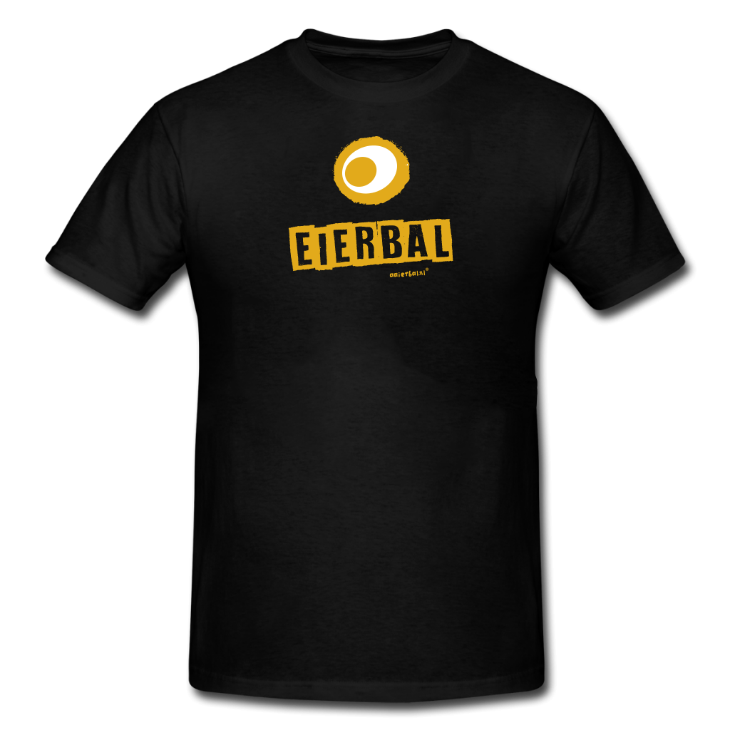 Eierbal shirt met Groningse eierbalprint