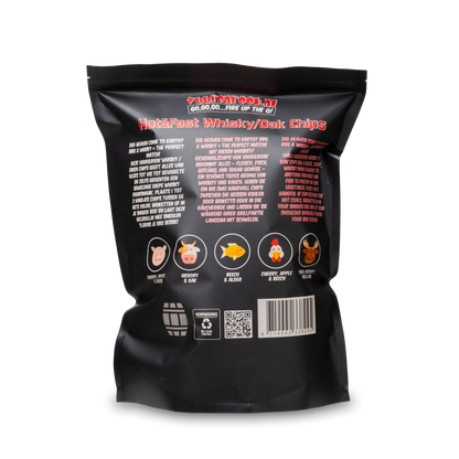Vuur&Rook Low&Slow Whisky / Eiken Chunks 1,5 kg